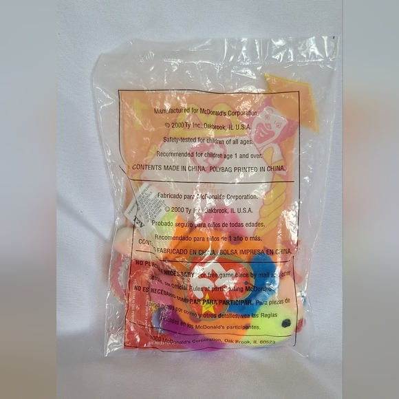 Lips  the Fish - TY Teenie Beanie Baby - Picture 3 of 14